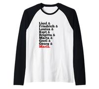 Von Trapp Family Singers Sound Of Music Raglan Baseball Tee