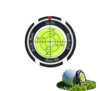Vonavira High Precision Golf Ball Marker with Bubble Level, Golf Ball Markers for Putting Green with Slope Reading Aid, Premium ABS Ball Marker with Hat Clip, Great Gift for Golfers
