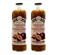 Vonbee Passion Fruit Honey Puree. Two Bottles 42.32oz/ 2.6lb each. Quite good and very versatile.