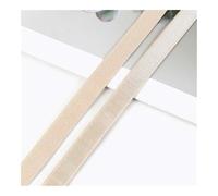 VONCYKI 10/20Meters 6mm-25mm Nylon Elastic Bands For Bra Straps Rubber Band Webbing Shoulder Strap DIY Garment Decor Sewing Accessories(FleshPink,10METERS_15MM)