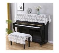 VONCYKI Lace Piano Covers Dust-proof Countryside Flower Cloth Home Furniture Electronic Protective Cover Upright Decoration(04,90x90cm)
