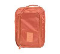 VONCYKI Portable Folding Shoes Storage Bag Multifunctional Waterproof Travel Shoes Bag Pouch Organizer(Orange,2PCS)