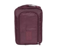 VONCYKI Portable Folding Shoes Storage Bag Multifunctional Waterproof Travel Shoes Bag Pouch Organizer(Wine,2PCS)