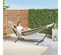 VonHaus 1 Person Freestanding Outdoor Hammock with Stand in Green | Size: 1 Pack VonHaus Green 1 Pack