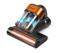VonHaus UV Mattress Vacuum Cleaner - 4 in 1 Mite Removal Handheld Bed Vacuum with 14kPa, 8000RPM, UV-C Light Sterilization & Multiple Filtration for Bed, Carpet & Sofa - 0.6L Dust Cup, 500W, Grey