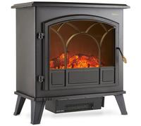 1850W Large Black Stove Heater