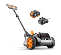 18V Cordless Lawnmower VonHaus Grey One Size