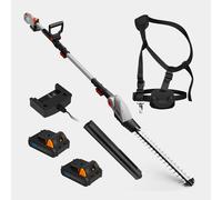 Vonhaus 2 Battery 20V Pole Hedge Trimmer