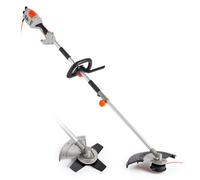 Vonhaus 2 In 1 Grass Trimmer & Brush Cutter 1000W, 38Cm Max Cutting Width, Safety Switch, Auxiliary Handle, Shoulder Strap
