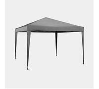VonHaus 3 x 3m Outdoor Garden Marquee Pop up Gazebo - Grey