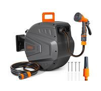 Vonhaus Retractable Hose Reel - 30m