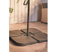 Vonhaus 4 Pack Cantilever Parasol Base One Colour