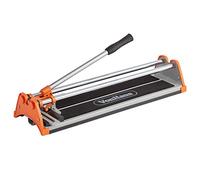VonHaus 430mm Manual Tile Cutter - Straight-Edge Hand Cutter for Ceramic & Glazed Floor/Wall Tiles - Accurate Measurement Guide - Tungsten Carbide Scoring Wheel