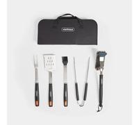5-Piece BBQ Tools Set with Storage Case - VonHaus Barbecue Accessories Kit