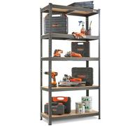 Vonhaus 5-Tier Garage Shelves With 875Kg Capacity