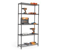 5 Tier Wire Shelving