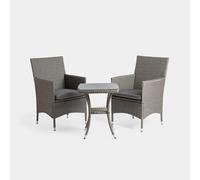 Vonhaus Bali Rattan Bistro Set
