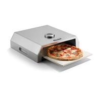 VonHaus BBQ Pizza Oven â Pizza Oven Outdoor for Charcoal BBQs & Gas Grills â Stainless Steel, Carry Handles & Thermometer â Minimum Cooking Area