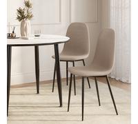 Cavell Greige Set of 4 Dining Chairs