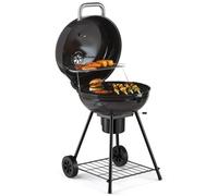 VonHaus Charcoal Kettle BBQ in Black VonHaus Black