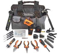 Hand Drill and Household Tool Kit VonHaus Black One Size