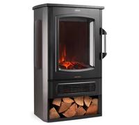 VonHaus Electric Stove & Log Store One Size Black