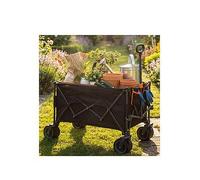 Vonhaus Extra Deep Folding Cart Black
