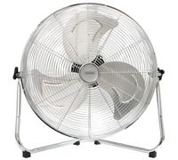 VonHaus Floor Fan 20" - 3 Speeds, Stand Included, 180° Tilt, Portable, Quiet Operation, 3 Blades, 1.5m Cable - Cooling Fan for Home, Office, Living Room, Bedroom, Garage, Workshop, Gym