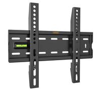 VonHaus TV Wall Bracket for 15-50" Screens, Ultra-Slim TV Bracket with Spirit Level, Flat to Wall Mount, 40kg Capacity, Max VESA: 300x200m