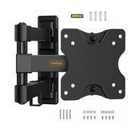 VonHaus Full Tilt, Swivel & Extension Articulating TV Wall Bracket in Black VonHaus Black