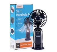 VonHaus Handheld Fan Navy VonHaus Navy