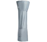 VonHaus Patio Heater Cover - Heavy Duty Waterproof Cover for Outdoor Heaters, Anti-UV Breathable Mesh, Windproof, Grey 420D Polyester with Full Length Zip & Padded Handle (91 x 251cm)