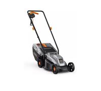 VonHaus Lawnmower 1200W, Foldable Height Adjustable Handlebar, 3 Depth Settings