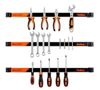 VonHaus Magnetic Tool Holders 3 x 60cm / 24” Includes Removable Dividers
