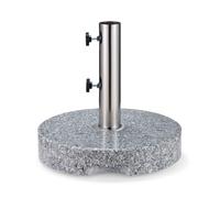 Grey Round Granite Parasol Base
