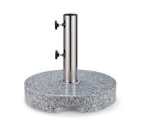 Grey Round Granite Parasol Base