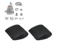 Pack of 2 Replacement Cloth Filters for 30L Wet Vac