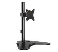 VonHaus Single Monitor Mount and Stand for 13-32 Inch Screens, VESA dimensions 75x75mm and 100x100mm