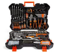 VonHaus Socket & Tool Set 256 Piece | Tool Set in Heavy Duty Storage Case, Workshop & Garage, Spanners, Screwdrivers & More