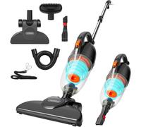 VonHaus Stick Vacuum Cleaner 800W 17000Pa Corded - 2 in 1 Upright & Handheld Vacuum Cleaner with Lightweight Design, HEPA Filtration- Grey