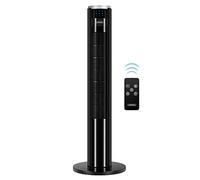 VonHaus Tower Fan 35" - Electric Standing Floor Fan for Cooling with Remote Control, 7 Hour Timer, 60° Oscillation, 3 Modes, 3 Speeds - For Home, Office, Living Room, Bedroom