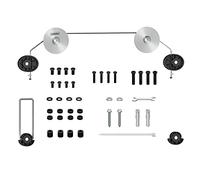 VonHaus TV Wall Bracket for 37-75" Screens, Ultra-Slim Flush TV Bracket, Picture Frame Flat to Wall Wire Mount, 55kg Capacity, Max VESA: 800x800mm