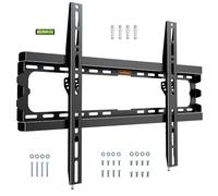 VonHaus TV Wall Bracket for 37-85" Screens, Ultra-Slim TV Bracket with Spirit Level, Flat to Wall Mount, 70kg Capacity, Max VESA: 600x400mm