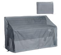VonHaus Waterproof Garden Bench Cover - Premium Heavy Duty, Breathable 420D Oxford Fabric Protection for 2 Seater Benches (H89/60 x W134 x D70cm)