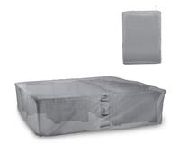 VonHaus Waterproof Garden Furniture Set Cover - Premium Heavy Duty, Breathable 420D Oxford Fabric Protection for Patio & Outdoor Furniture, Chairs, Tables & Sofas (Grey - L250cm x D200cm x H85cm)