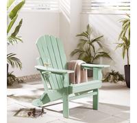 Adirondack Green Folding Garden Chair