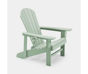 Vonhaus Westport Adirondack Static Chair - Green