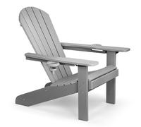 Vonhaus Westport Adirondack Static Chair - Grey