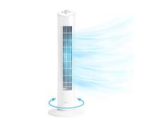 VonHaus White 31" Tower Fan VonHaus White