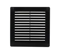 VONLIS 20683022 MKK eckig ohne Flansch Anthrazit 150x150 Ventilation Grille, Anthracite/Graphite, 150 x 150 mm